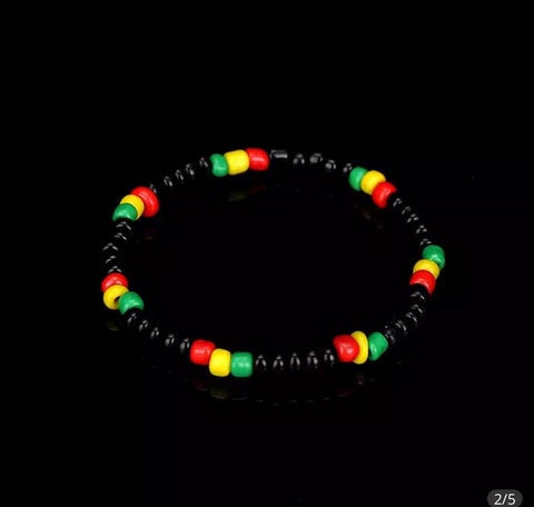 Rasta bead bracelet cheap